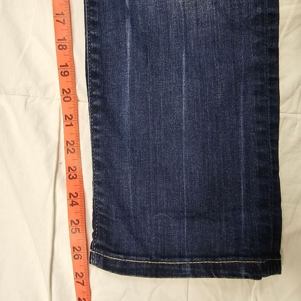 BKE Reserve Addison Dark Wash Blue Denim Bootcut Jeans Women's Size 30 - Picture 10 of 10